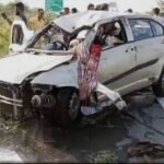 बांका में मौत का तांडव: कार-बाइक भिड़ंत में 3 की दर्दनाक मौत, 50 फीट नीचे गिरी कार, 4 की हालत नाजुक