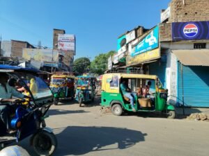 जाम का जाल, हादसे का खतरा, सिंघिया बाजार&hellip;