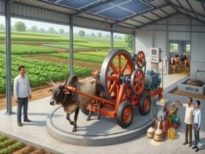 बैल से बिजली, गोबर से गैस: लखनऊ के&hellip;