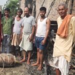 रात का सन्नाटा चीर कर हुआ धमाका: गैस सिलिंडर विस्फोट में आधा झुलसे दर्जन लोग, दो घर जलकर राख