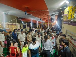 मलमास मेला में हाई अलर्ट पर: आधी रात&hellip;