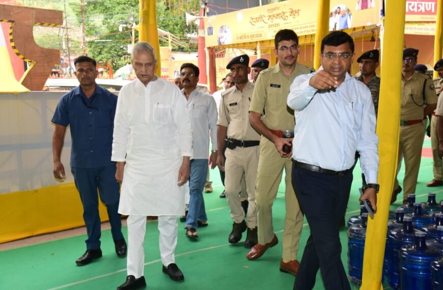 मलमास मेले में हाई अलर्ट: राजगीर पहुंचे डिप्टी सीएम, सुरक्षा और सुविधाओं का लिया जायजा