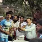 शाहपुर बघौनी में फुटबॉल का रोमांचक संग्राम, रजा जन सेवा सोसाइटी ने ट्रॉफी पर जमाया कब्जा