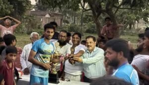 शाहपुर बघौनी में फुटबॉल का रोमांचक संग्राम, रजा&hellip;