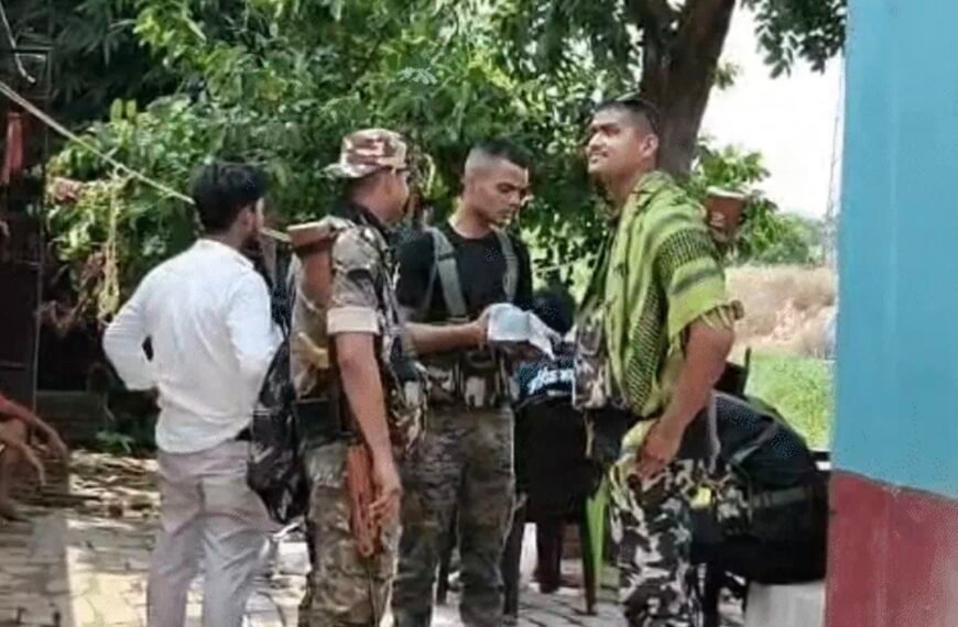 25 हजार के इनामी संतोष डॉन पर EOU-STF का बड़ा शिकंजा: 25 ठिकानों पर ताबड़तोड़ छापेमारी, जमीन के कागजात, हथियार, अन्य सामान और स्कॉर्पियो जब्त