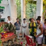 24 घंटे गूंजता रहा हरे राम-हरे कृष्ण, भट्टबिगहा में अखंड हरि कीर्तन के समापन पर उमड़ा आस्था का सैलाब