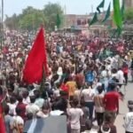 मोहर्रम की पूर्व संध्या पर उमड़ा जनसैलाब, ताजिया जुलूस से गूंजा मुसरीघरारी चौक