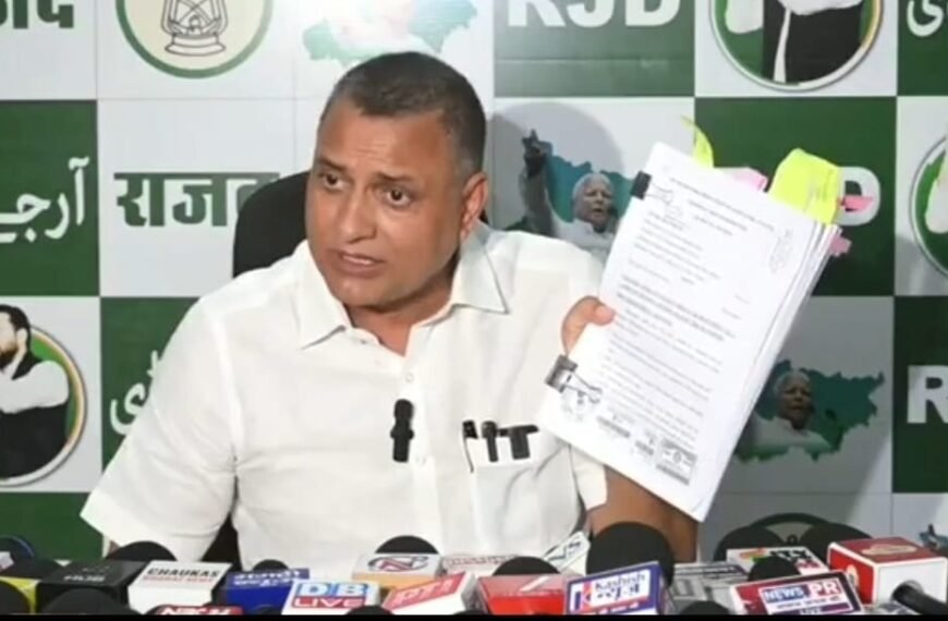 बड़ी मछलियों को बचा रही सरकार: सुधाकर सिंह का हमला, टेंडर घोटाले से लेकर BSEB तक लगाए गंभीर आरोप