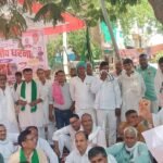 महंगाई से कानून व्यवस्था तक सरकार पर राजद का तीखा हमला, बक्सर में धरना देकर लगाए गंभीर आरोप