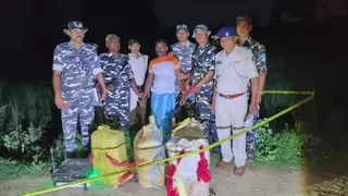 नेपाल बॉर्डर पर एसएसबी का बड़ा प्रहार: 75.3 किलो गांजा के साथ तस्कर को दबोचा, करोड़ों के नेटवर्क की जांच शुरू