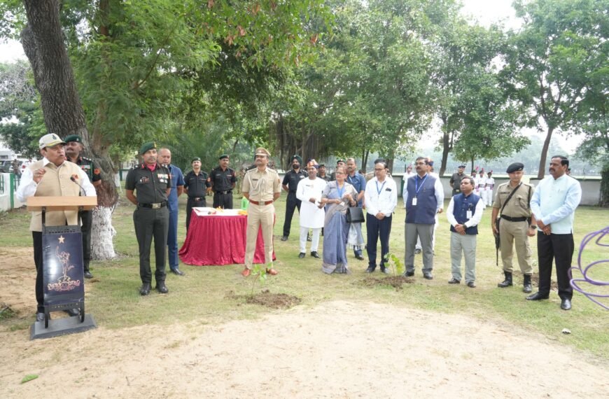देश का पहला सिंदूर पार्क बना दानापुर आर्मी कैंट में, 350 पौधों से गूंजा राष्ट्रभक्ति और पर्यावरण संरक्षण का संदेश