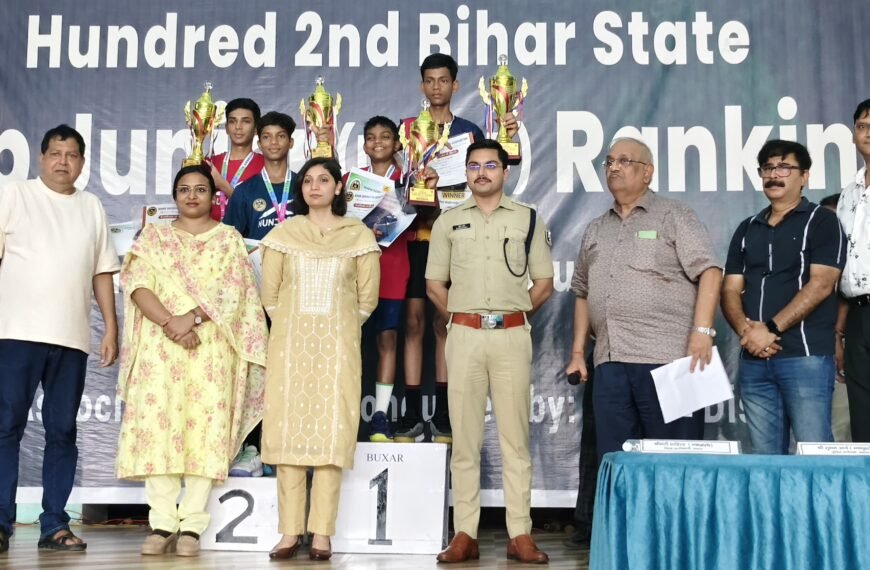 राज्य स्तरीय बैडमिंटन प्रतियोगिता का शानदार समापन: विजेताओं पर बरसी ट्रॉफियां, खिलाड़ियों के जोश ने जीता दिल