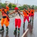 स्केटिंग पर सवार शिवभक्ति का जुनून, समस्तीपुर से देवघर तक युवाओं की अनोखी कांवड़ यात्रा ने मचाई सनसनी