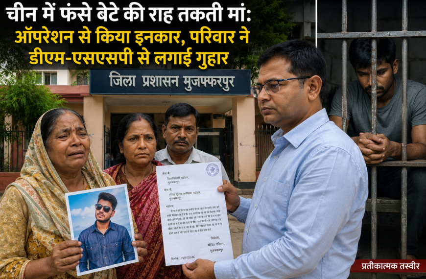 चीन में फंसे बेटे की राह तकती मां: ऑपरेशन से किया इनकार, परिवार ने डीएम-एसएसपी से लगाई गुहार