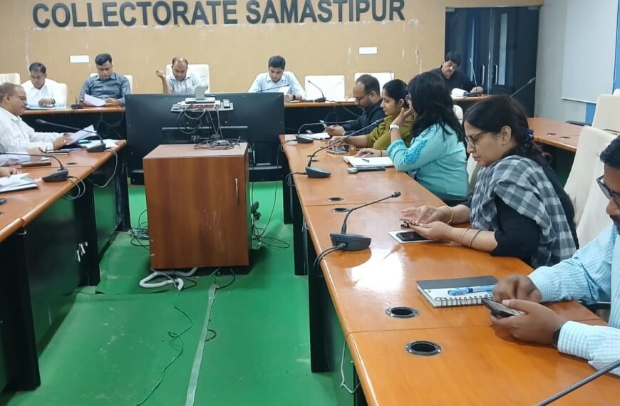 हर घर लहराएगा तिरंगा: समस्तीपुर में डीएम का बड़ा एक्शन, 9 से 17 अगस्त तक चलेगा राष्ट्रभक्ति का महाअभियान