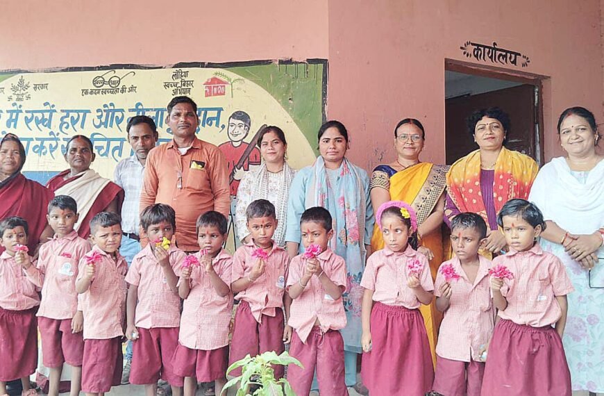 आंगनबाड़ी के नौनिहालों ने देखी स्कूल की दुनिया, पहली कक्षा में कदम रखने की झिझक होगी दूर
