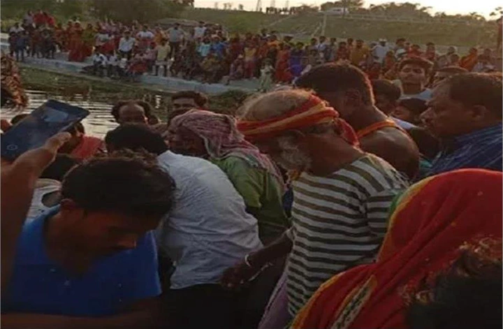 पोखर में नहाने गए चार बच्चों पर टूटा कहर, डूबने से दो की मौत