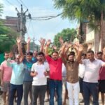 जंगली शिव मंदिर रोड पर घटिया निर्माण का आरोप, महीनों से बदहाल सड़क के खिलाफ भड़का लोगों का आक्रोश