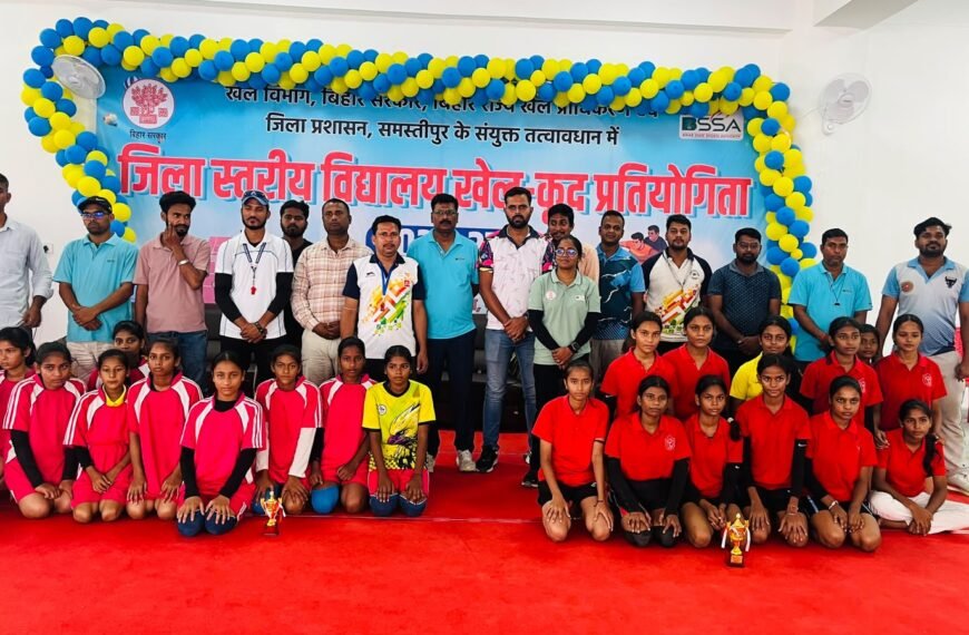 पटेल मैदान में दौड़ा जोश, स्कूल खेल प्रतियोगिता में खिलाड़ियों ने मचाया धमाल