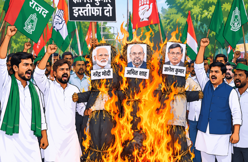 एसआईआर पर सियासी संग्राम तेज: सड़कों पर उतरा&hellip;